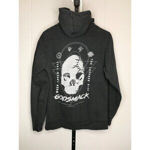 GODSMACK When Ashes Fall The Legends Rise Sleeve hit Double Sided hoodie Medium